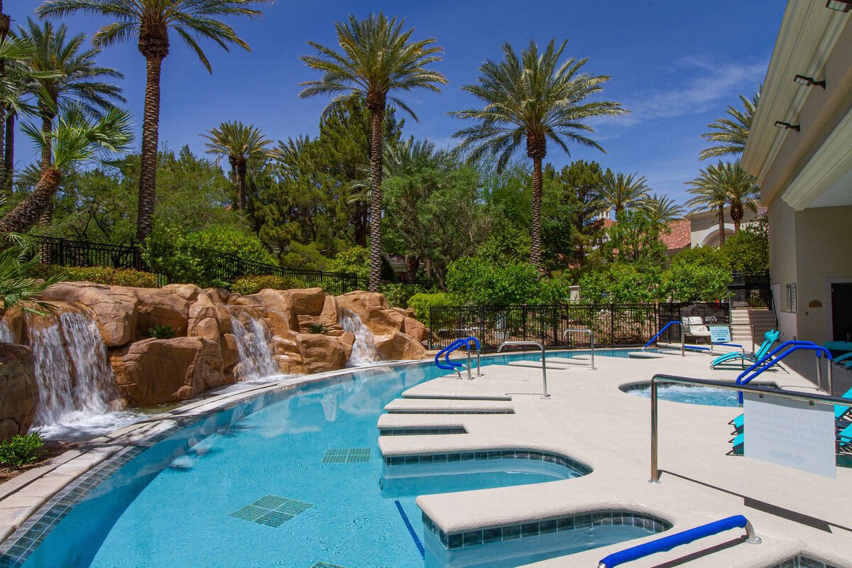 Spa Aquae, renovated about a year ago at the Resort at Summerlin, includes a hydrotherapy pool. ...