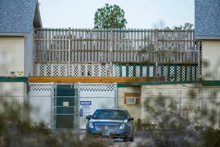 Never Give Up Youth Healing Center is seen on Sept. 6, 2022, in Amargosa Valley. (L.E. Baskow/L ...