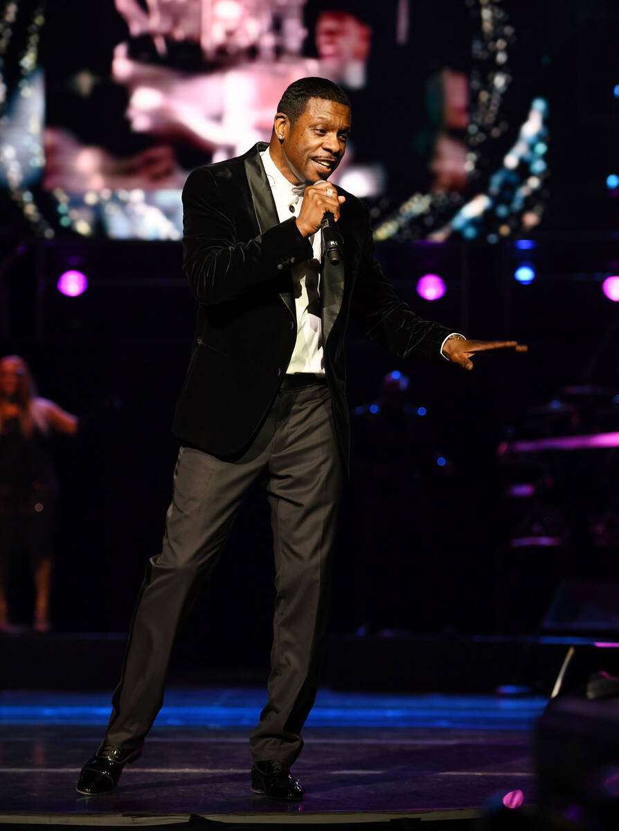 Keith Sweat performs during the opening night of his show "Keith Sweat: Last Forever" at The Fl ...