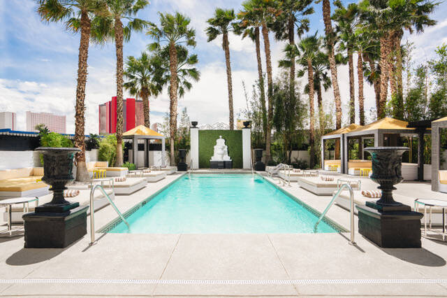 The Lexi Pool will have a tops-optional policy when the 64-room boutique hotel opens June 2, 20 ...