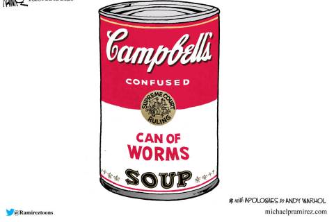 The Supreme Court rules that Lynn Goldsmith’s Prince Photo and Andy Warhol’s prints “shar ...
