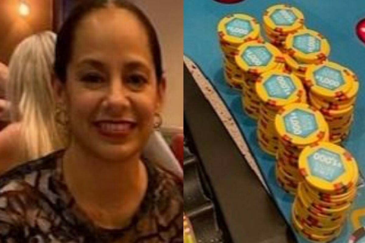 Angelica Veronica Alejandro won $239,054 on a Mega Jackpot on Three-Card Poker at the Linq. (Co ...