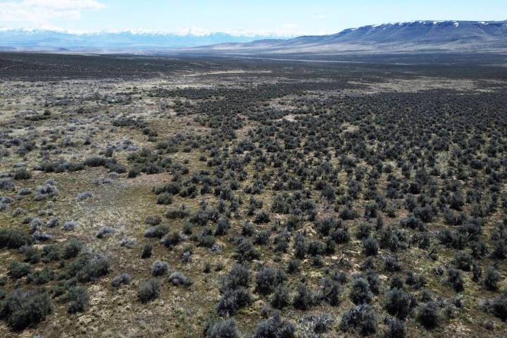 This photo shows land where the Thacker Pass lithium mine site will be on April 24, 2023, near ...