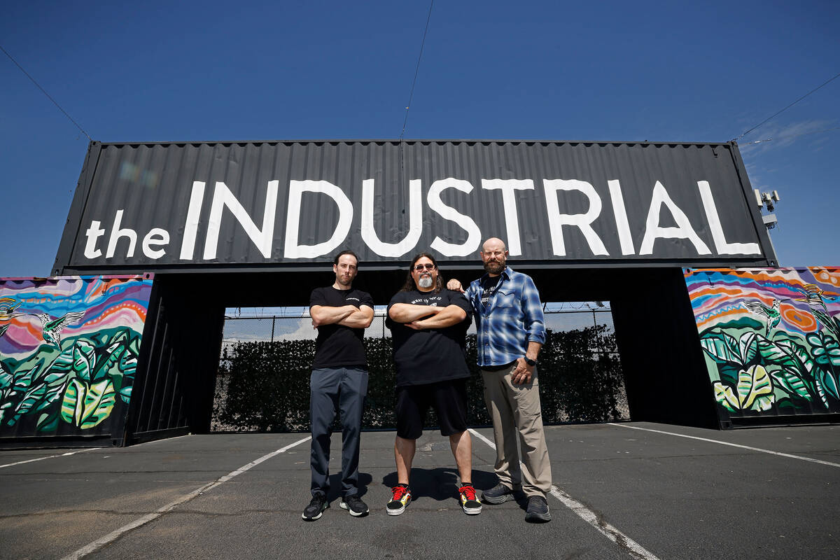 The Industrial Sound partners Josh Abelson, co-owner and general manager of The Industrial Even ...