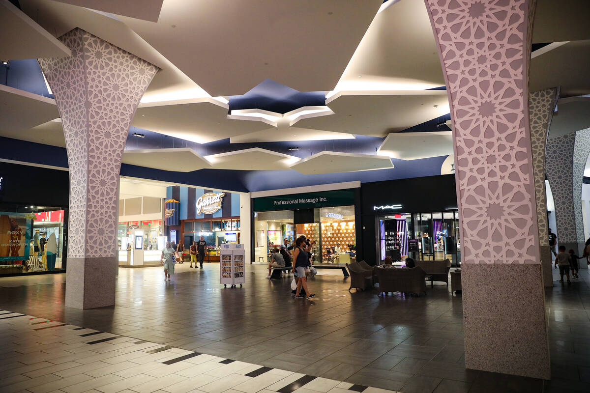 The newly renovated Miracle Mile Shops at Planet Hollywood in Las Vegas, Tuesday, May 16, 2023. ...