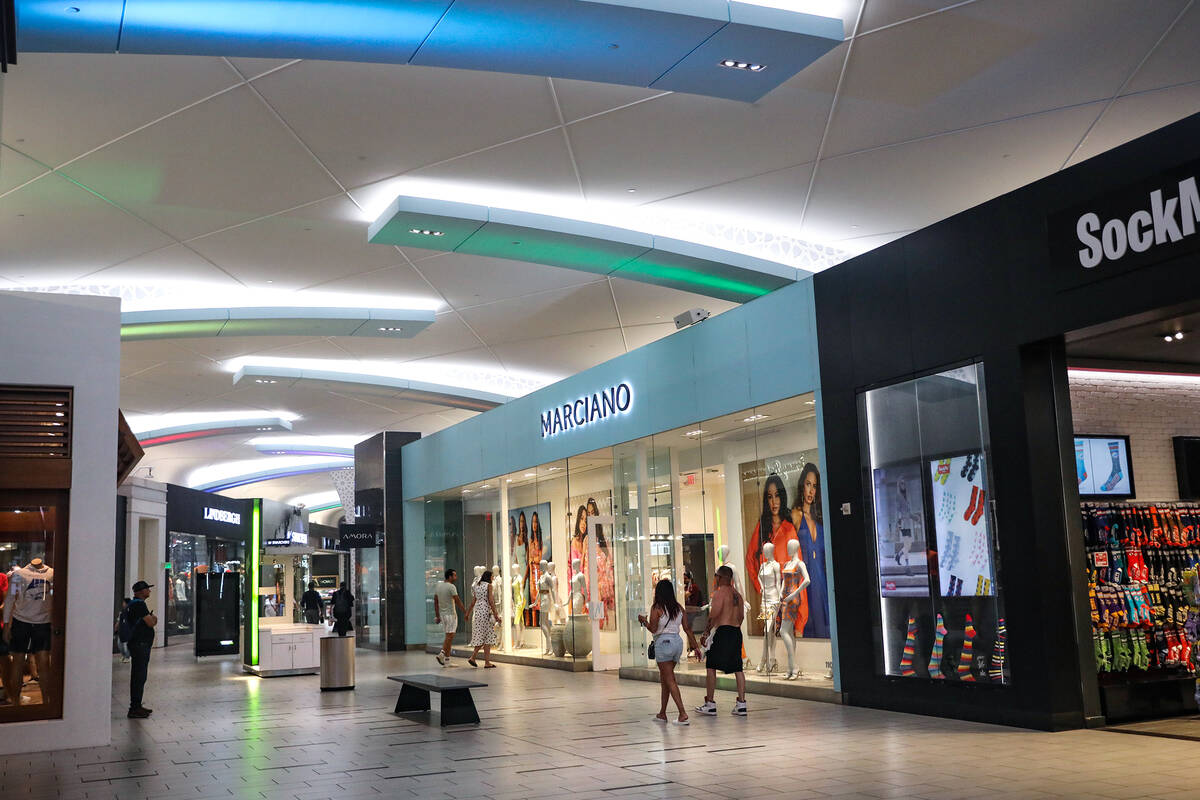 The newly renovated Miracle Mile Shops at Planet Hollywood in Las Vegas, Tuesday, May 16, 2023. ...