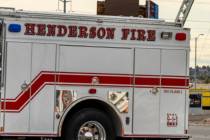 Henderson Fire Department (L.E. Baskow/Las Vegas Review-Journal)