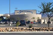 Cheyenne High School, at 3200 W. Alexander Road, in North Las Vegas. (Bizuayehu Tesfaye/Las Veg ...