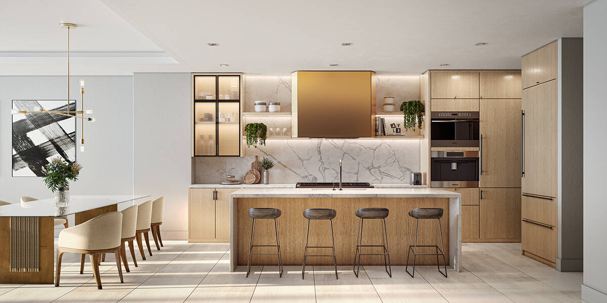 Luxus Development The residences feature designer finishes and fixtures with a palette of optio ...