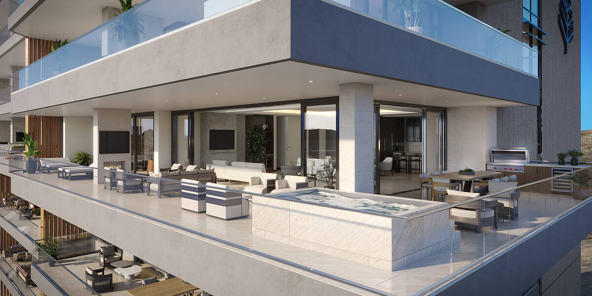 Luxus Development The contemporary residences will range from 2,300 to 7,300 interior square fe ...