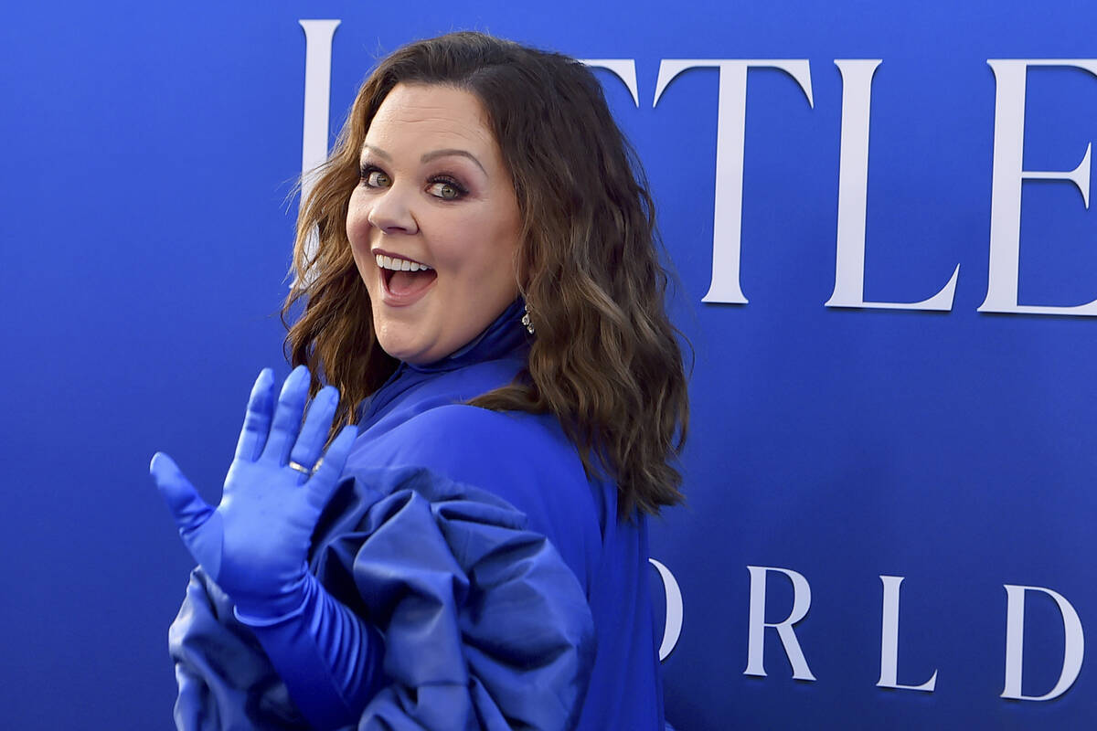 Melissa McCarthy arrives at the world premiere of "The Little Mermaid" on Monday, May ...