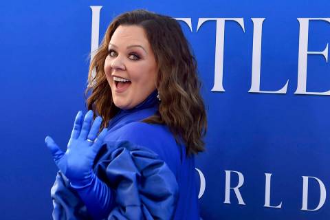 Melissa McCarthy arrives at the world premiere of "The Little Mermaid" on Monday, May ...