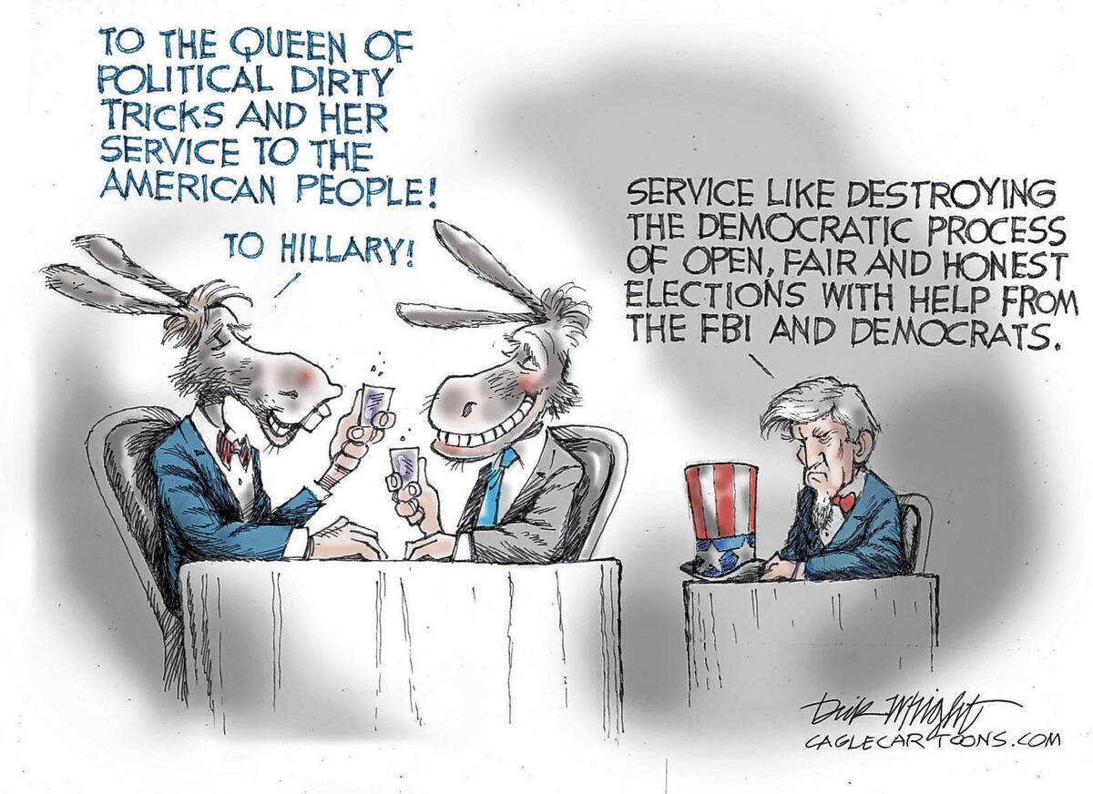 (Dick Wright/PoliticalCartoons.com)