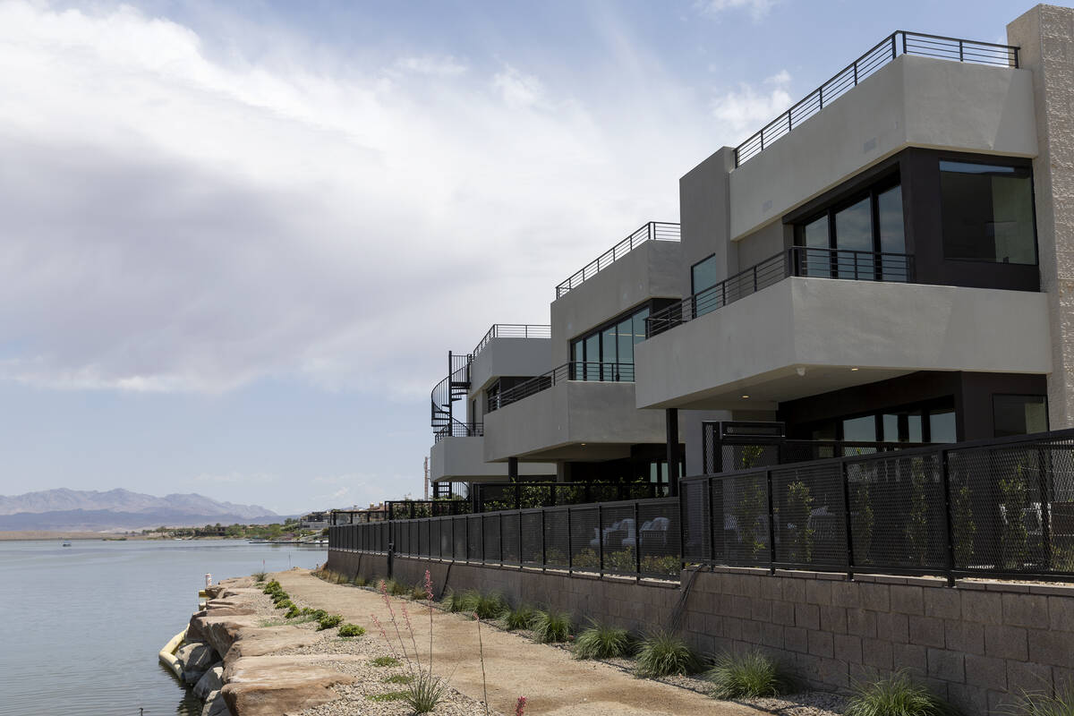 Shoreline, A Blue Heron Community, a new development, at Lake Las Vegas on Friday, May 19, 2023 ...