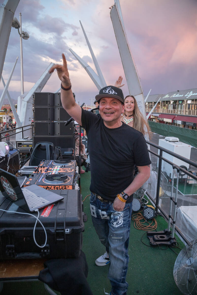 Mix Master MIke of the Beastie Boys is shown at the “Fabulous Historic Commercial Center Bloc ...