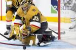 Knights goalie perseveres, thrives in 1st stint in playoffs