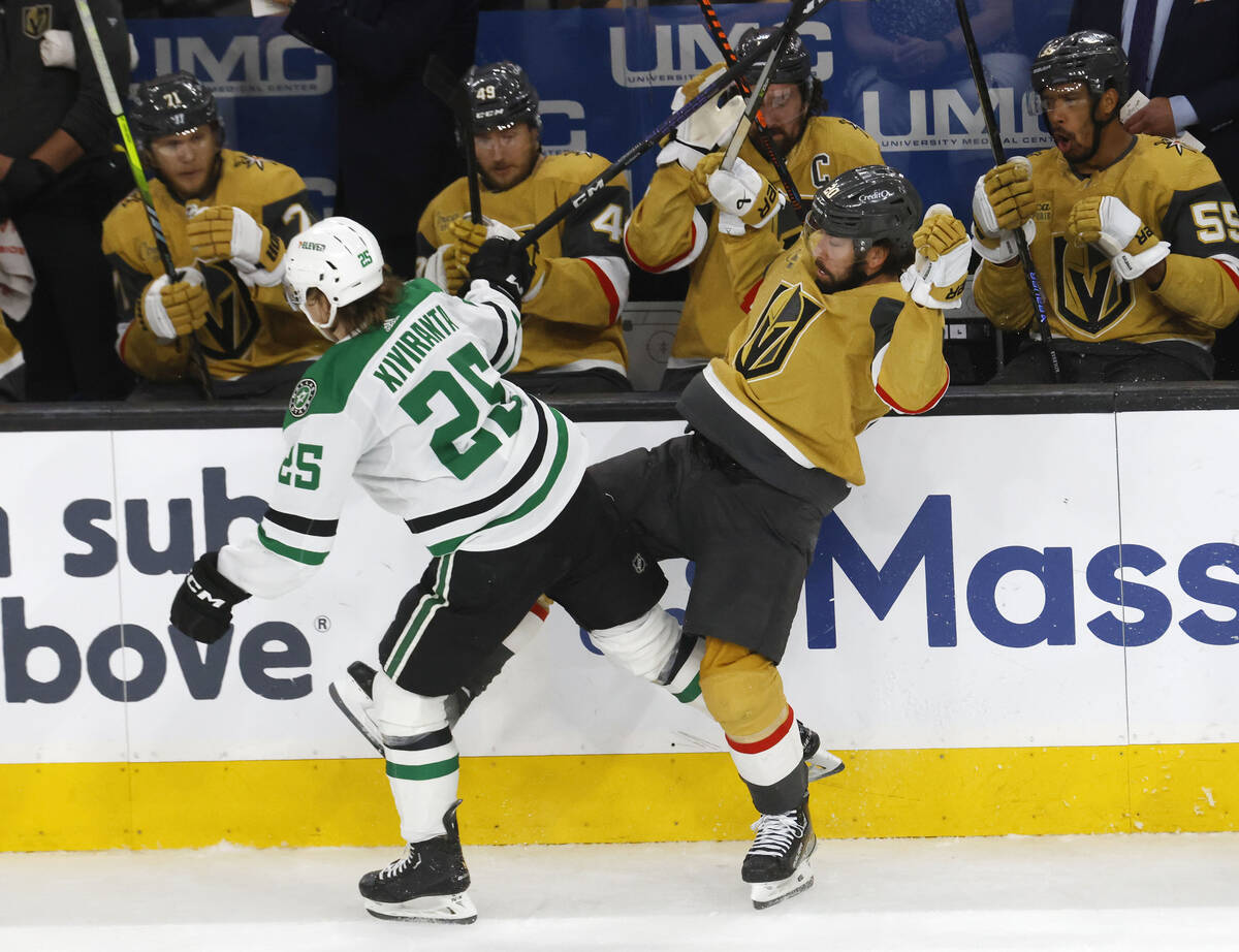 Chandler Stephenson leads Golden Knights past Stars for 2-0 WCF lead 