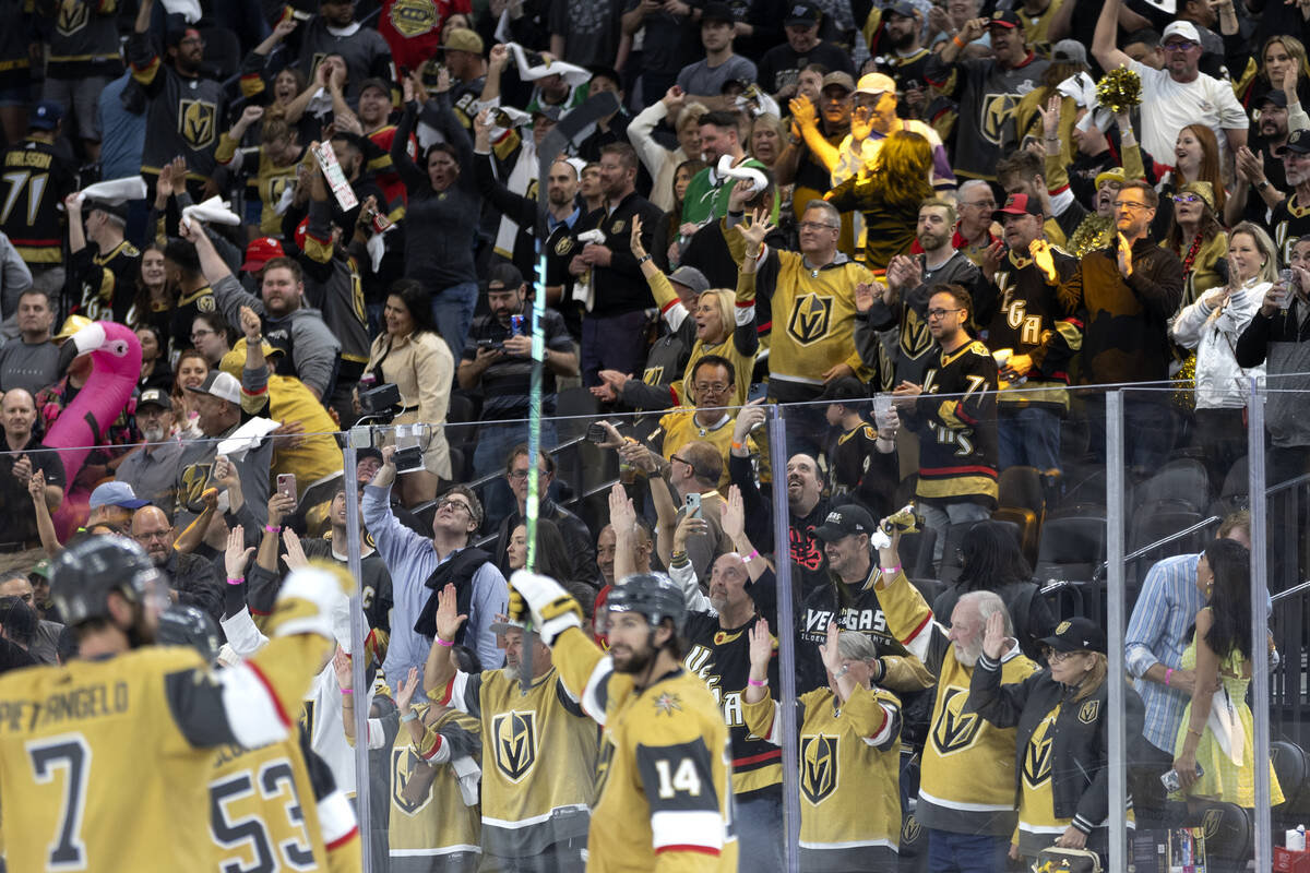 Vegas Golden Knights and fans celebrate 1st NHL championship with