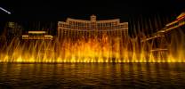 Man pursued by police leaps into Bellagio fountains