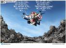 CARTOON: Down she goes!