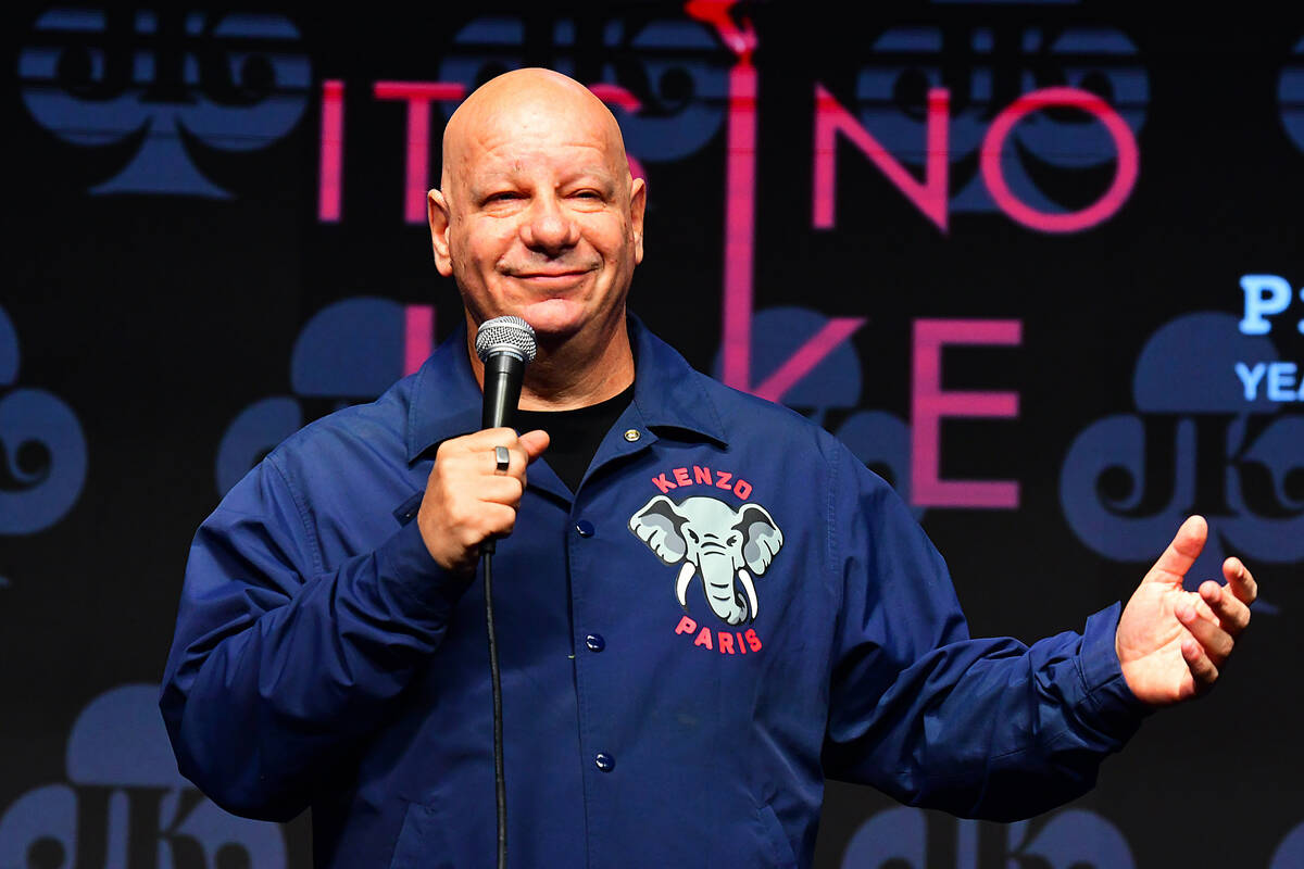 Comic Jeff Ross is shown at the "It's No Joke" Project ALS fundraiser for Joey Porrello, Kimmel ...