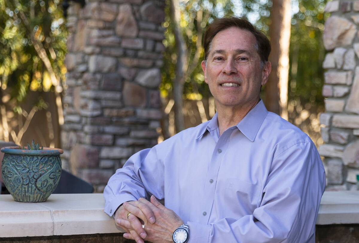 Bob Zeidman poses for a photo at his Las Vegas home on Thursday, April 20, 2023, in Las Vegas. ...