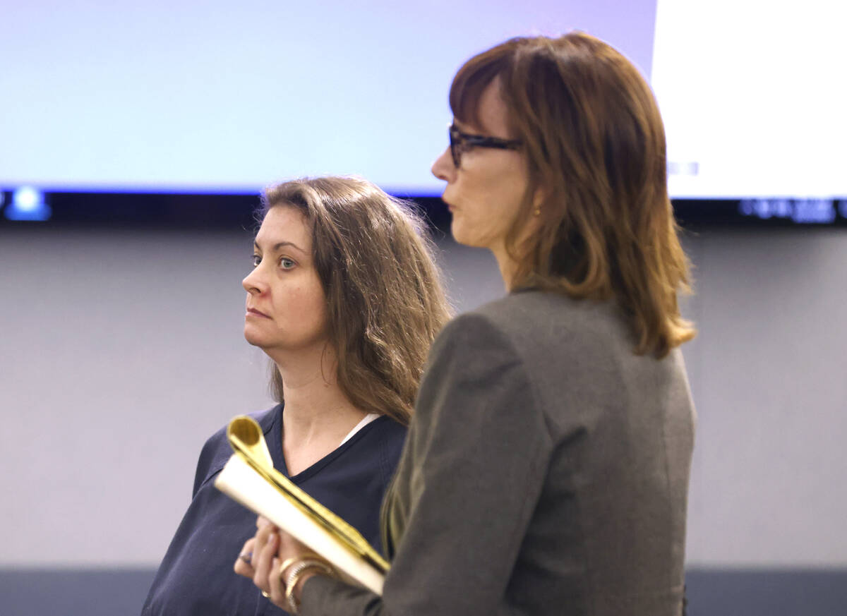 Casandra Garrett, who was involved in the death of model Esmeralda Gonzalez, appears in court w ...