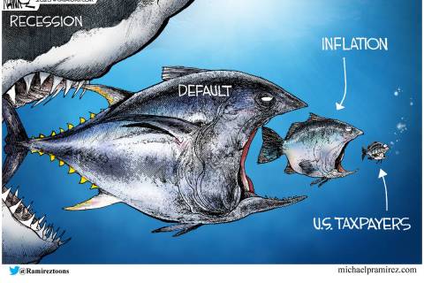 American taxpayers, already suffering under high inflation, will be devastated by a default and ...