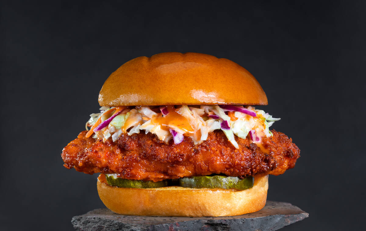 The hot chicken sandwiches at Houston Hot Chicken range from mild to incendiary spiciness. The ...