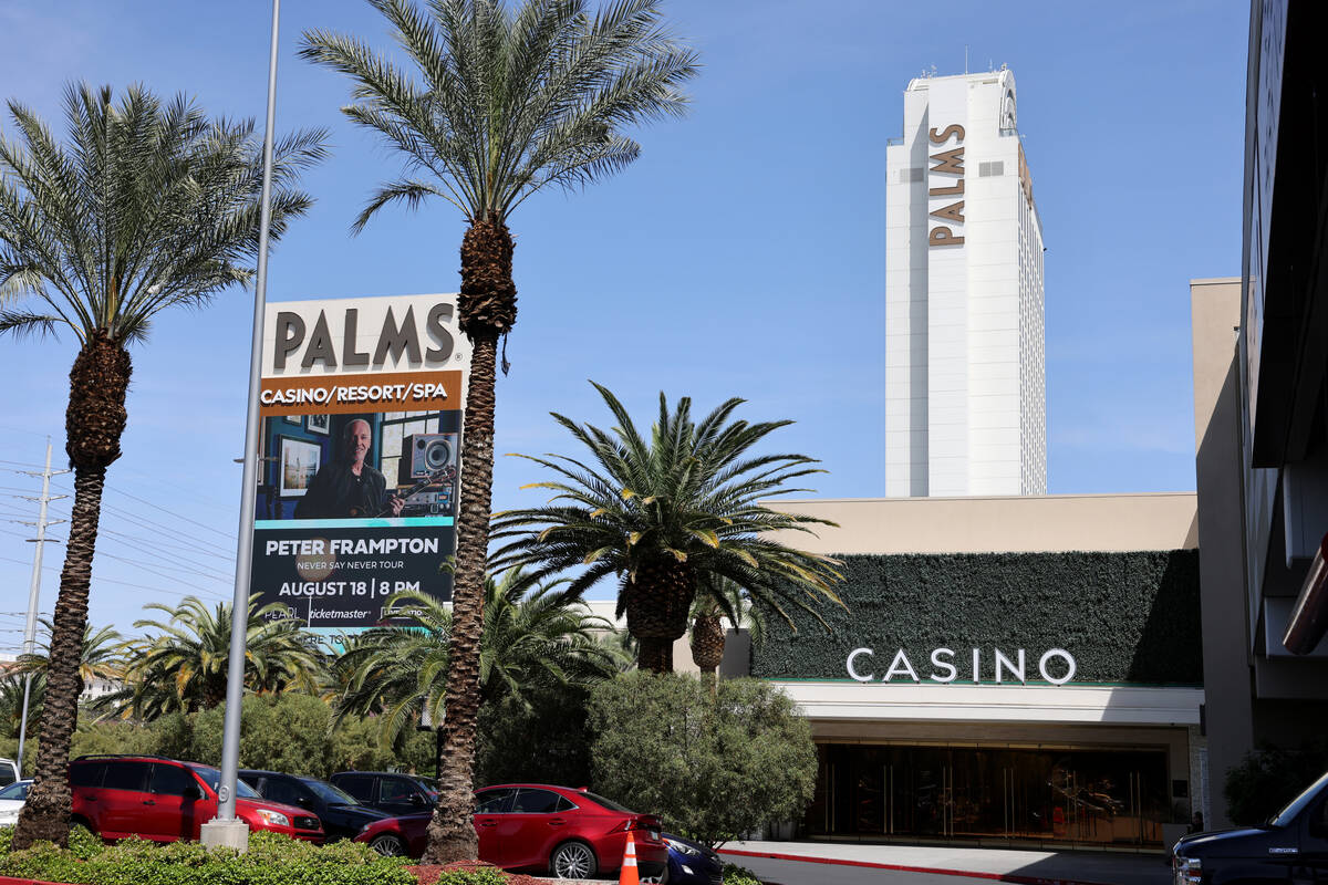 The Palms is shown in Las Vegas in April 2023. (K.M. Cannon/Las Vegas Review-Journal)