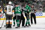 Stars captain suspended 2 games for cross-check against Knights