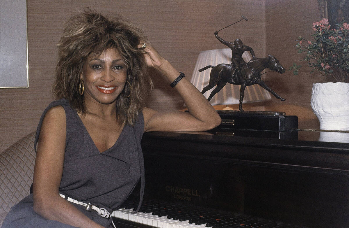 Singer Tina Turner shown in January 1984 in London. (AP Photo)