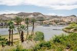 Where does Lake Las Vegas get its water?