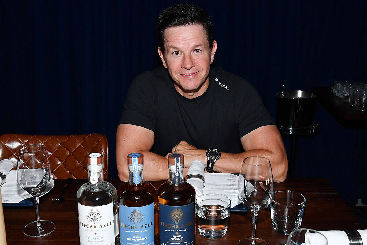 Actor Mark Wahlberg attends the grand opening of Cathédrale Restaurant at Aria Resort & Casino ...