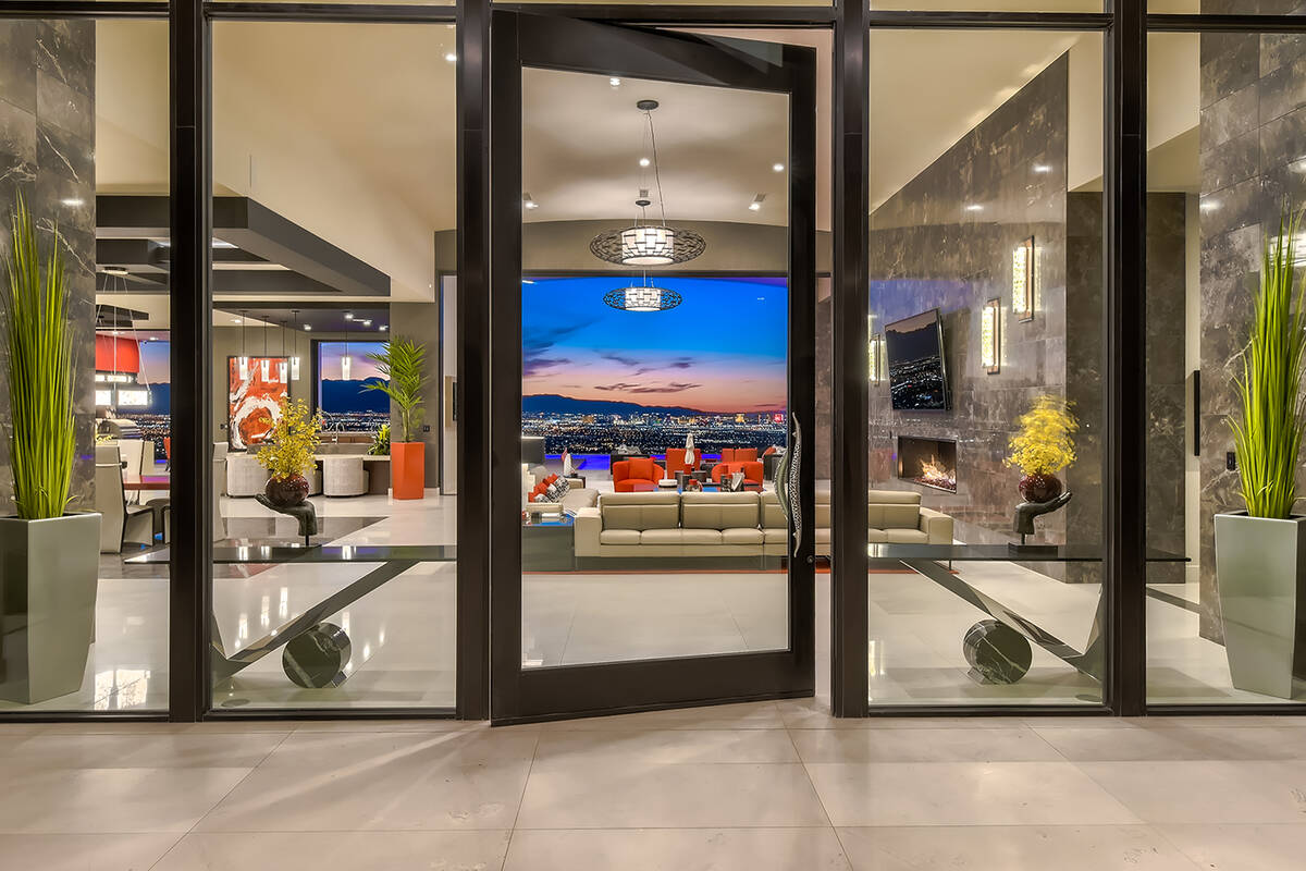 The entrance to the Ascaya home. (IS Luxury)