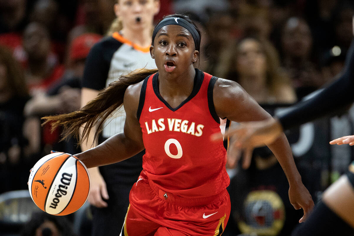 Aces ‘Jackie Young mencetak karir tinggi dalam kemenangan WNBA atas Sparks