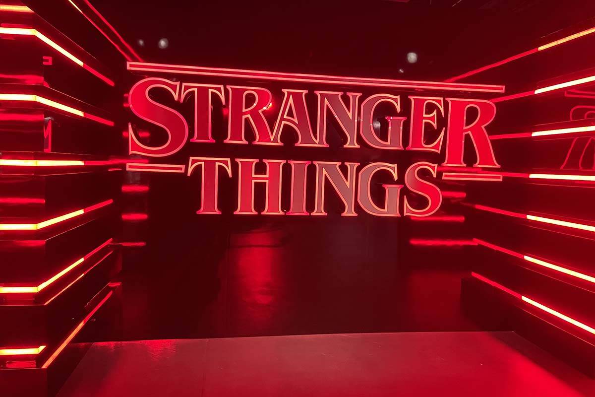 The Stranger Things store opened on the Las Vegas Strip on Friday. (Lukas Eggen/Las Vegas Revie ...