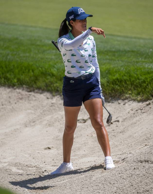 LPGA's Celine Boutier rolls into Match Play round of 16