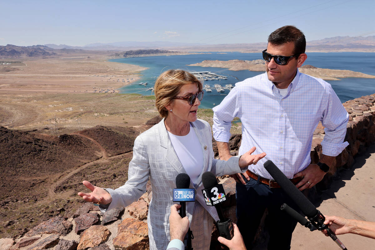 Nevada Democratic Rep. Susie Lee and California Republican Rep. David Valadao talk about an agr ...