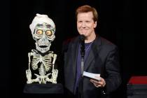 Jeff Dunham appears with his puppet Achmed the Dead Terrorist at The Colosseum at Caesars Palac ...