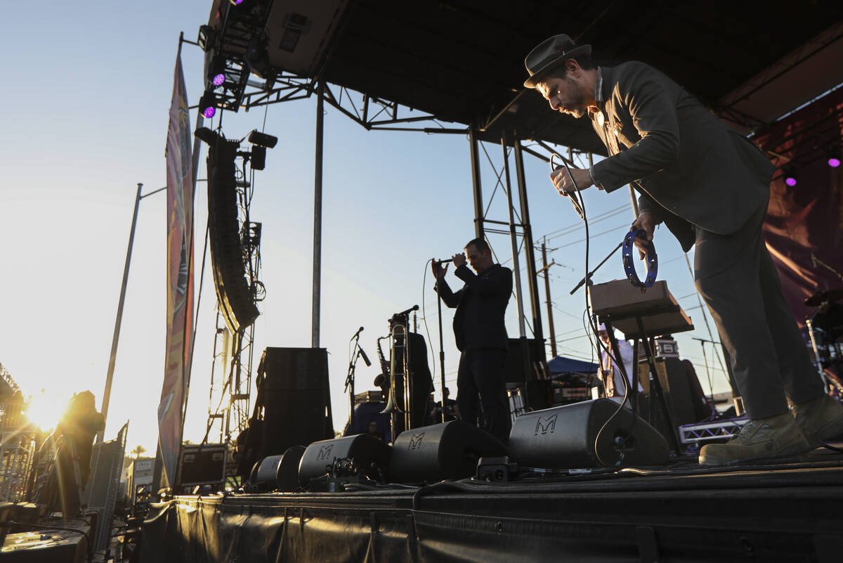 The Slackers perform during the Punk Rock Bowling music festival on Saturday, May 27, 2023, in ...