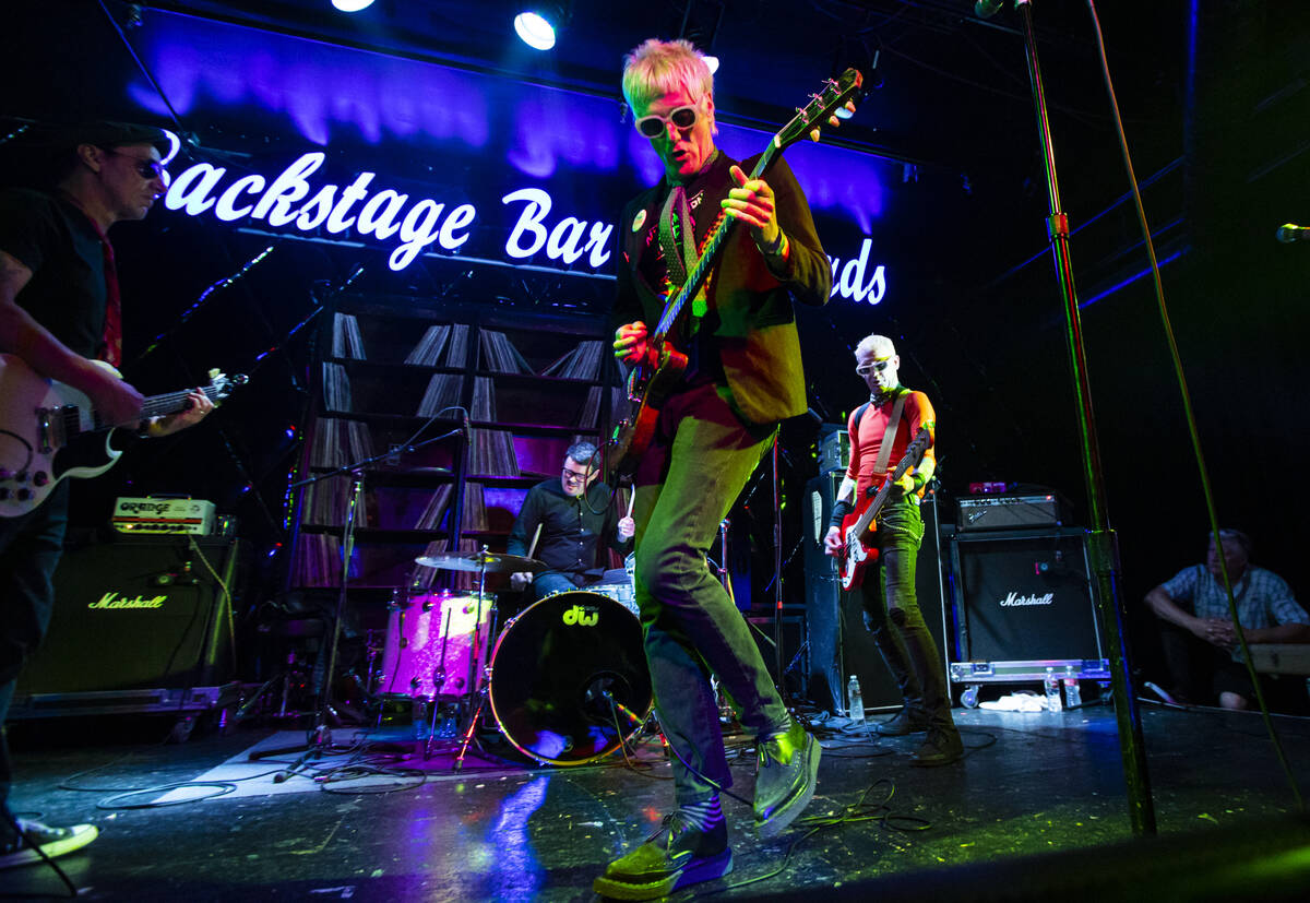 The Briefs perform during the Punk Rock Bowling music festival on Sunday, May 28, 2023, in down ...