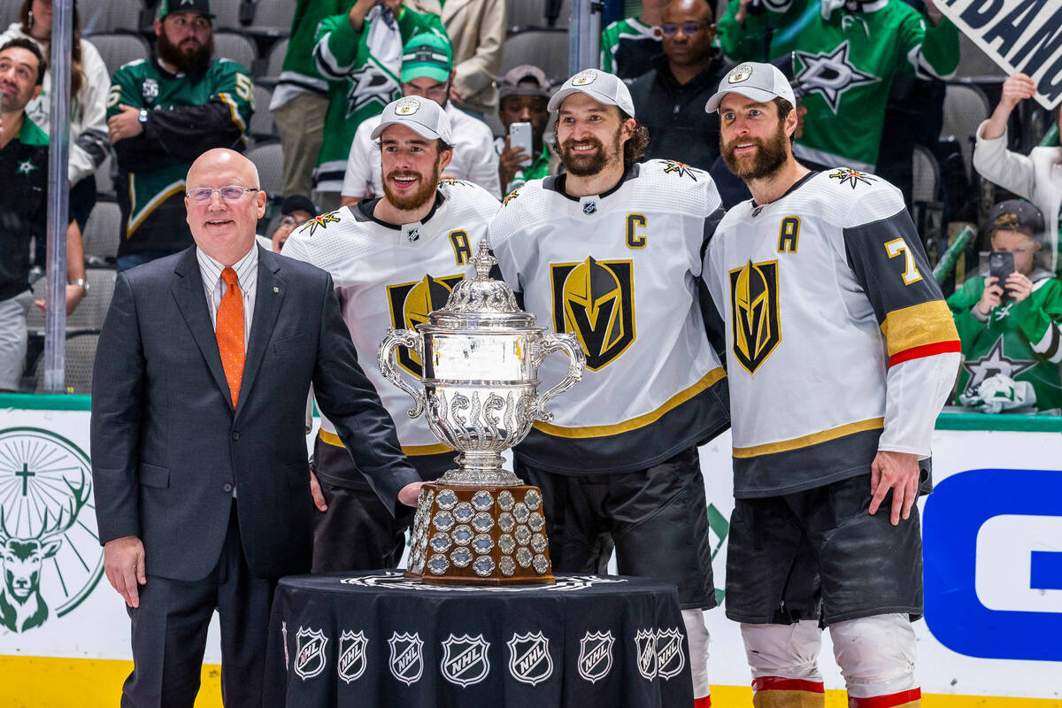 Vegas Golden Knights are the first team to get the Stanley Cup