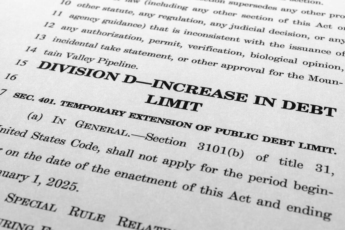 The draft of a bill that President Joe Biden and House Speaker Kevin McCarthy of Calif., negoti ...