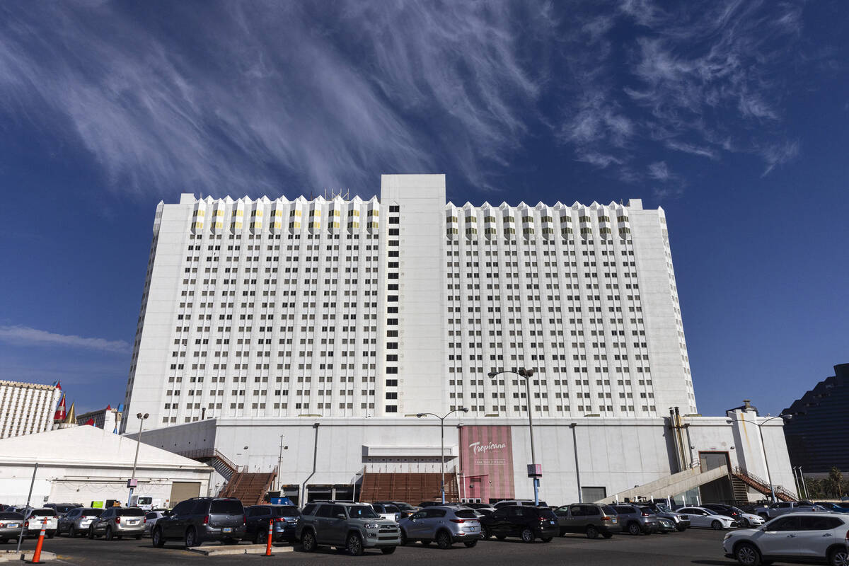 The Tropicana hotel-casino site where the Oakland Athletics are planning to build a new ballpar ...