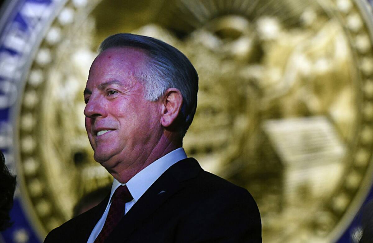 Nevada Gov. Joe Lombardo. (The Associated Press)
