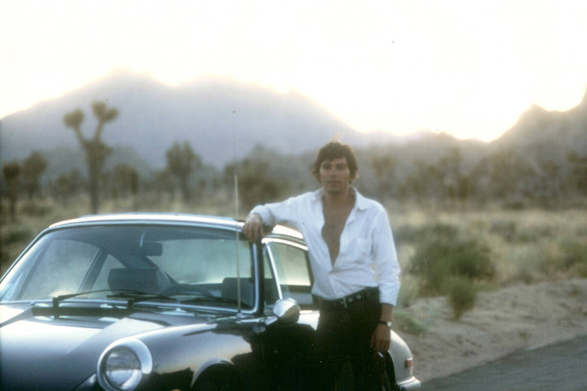 Jay Sebring at Joshua Tree (DiMaria Family Archives)