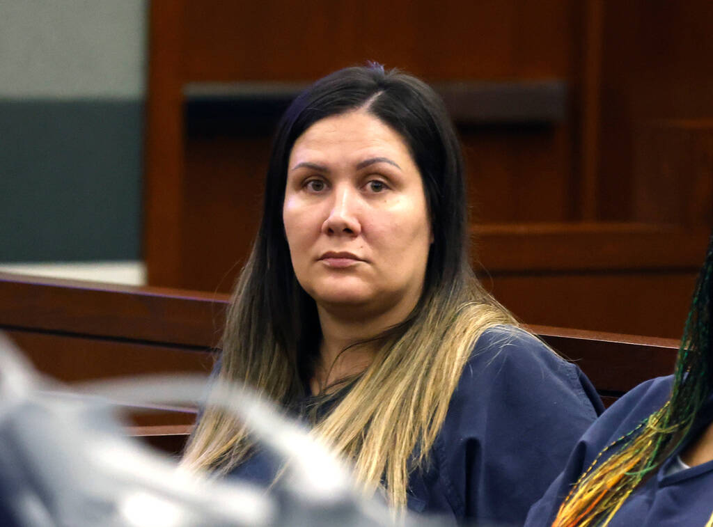 Marion Reyes appears in court at the Regional Justice Center on Wednesday, May 31, 2023, in Las ...