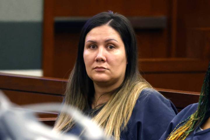 Marion Reyes appears in court at the Regional Justice Center on Wednesday, May 31, 2023, in Las ...
