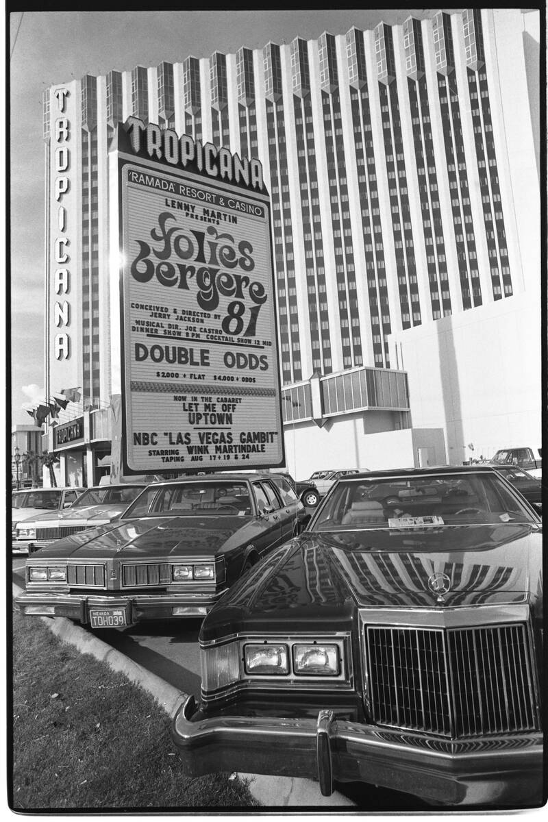 Images are of the Tropicana Hotel and Casino, included in the shots is the Tropicana sign, whic ...